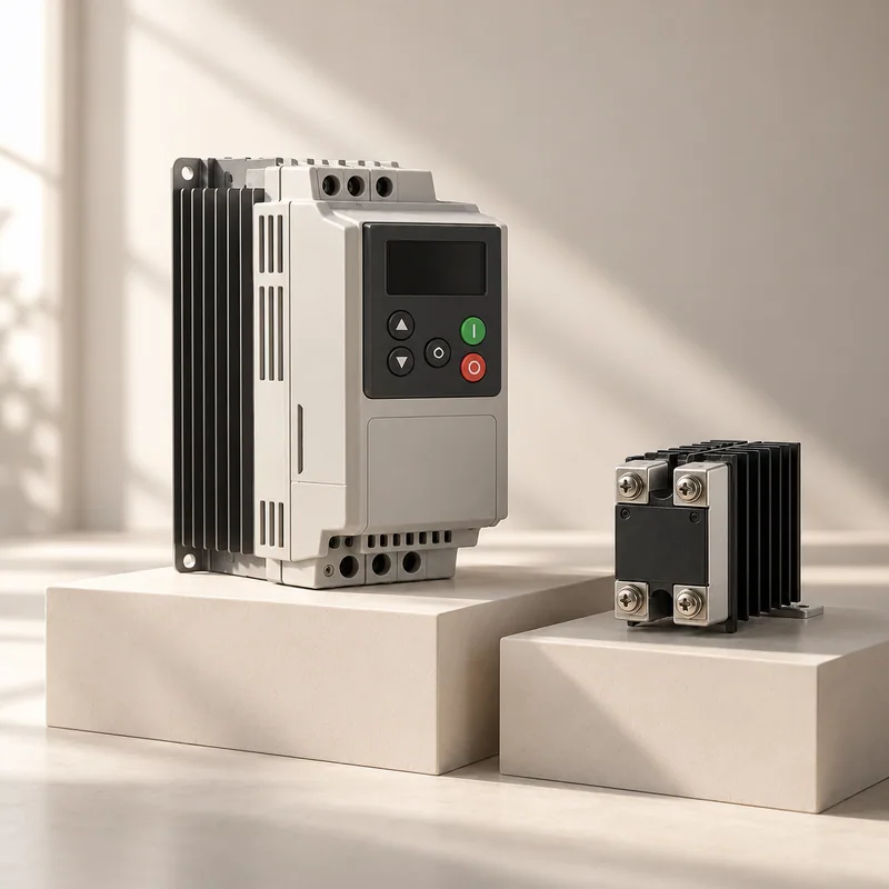 Illustrative drives & soft starters components