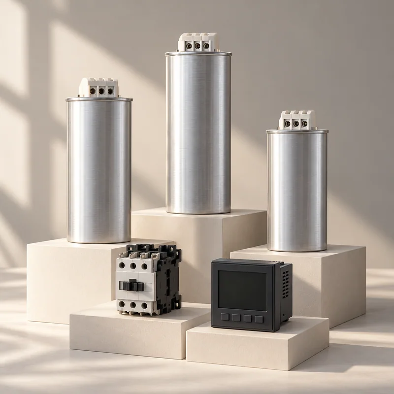 Illustrative power-factor correction components